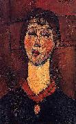 Amedeo Modigliani Madame Dorival oil on canvas